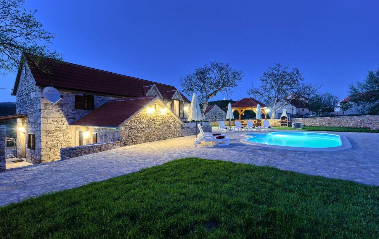 Dalmatia Stone House - Heated Pool Pensionat Biorine Eksteriør billede