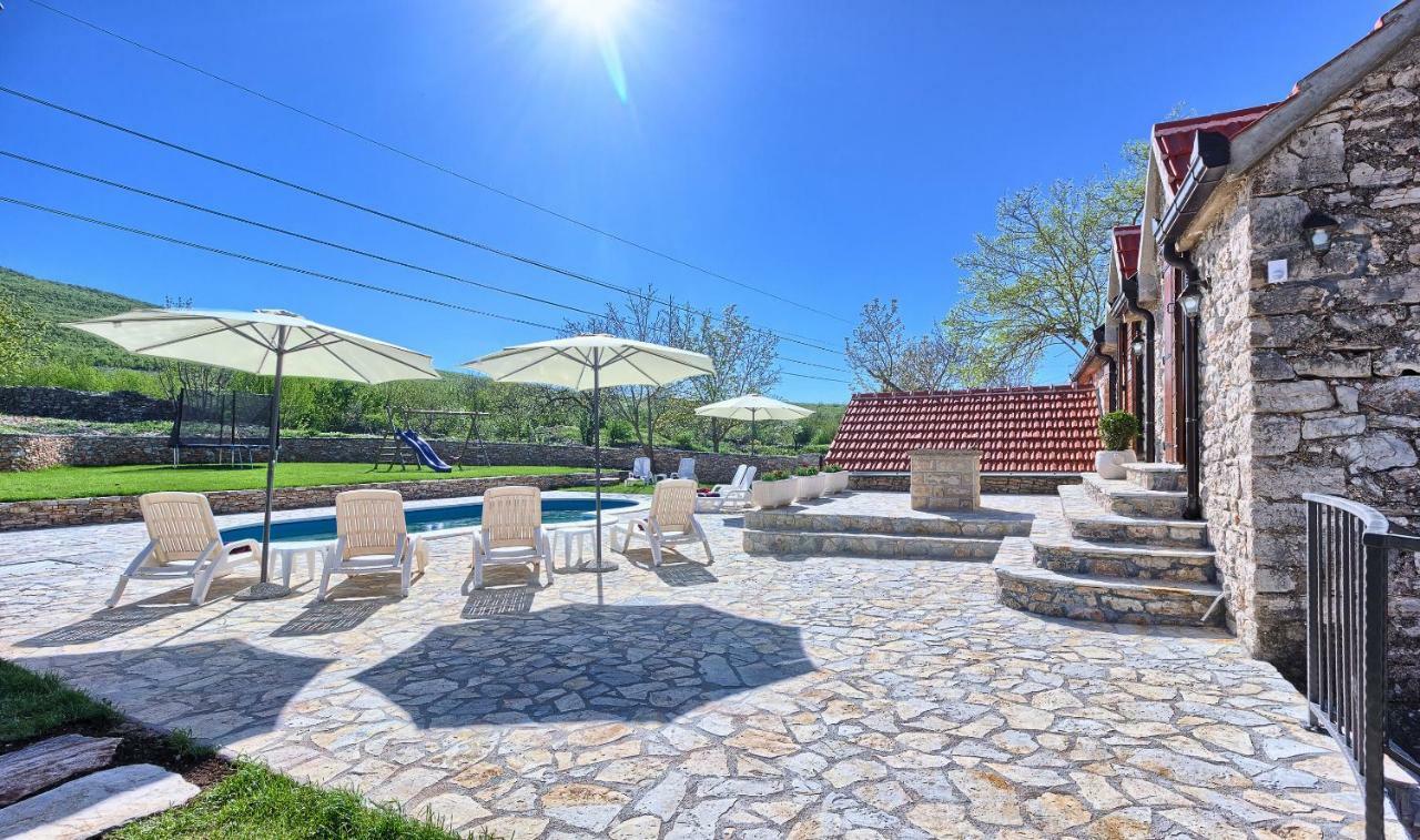 Dalmatia Stone House - Heated Pool Pensionat Biorine Eksteriør billede
