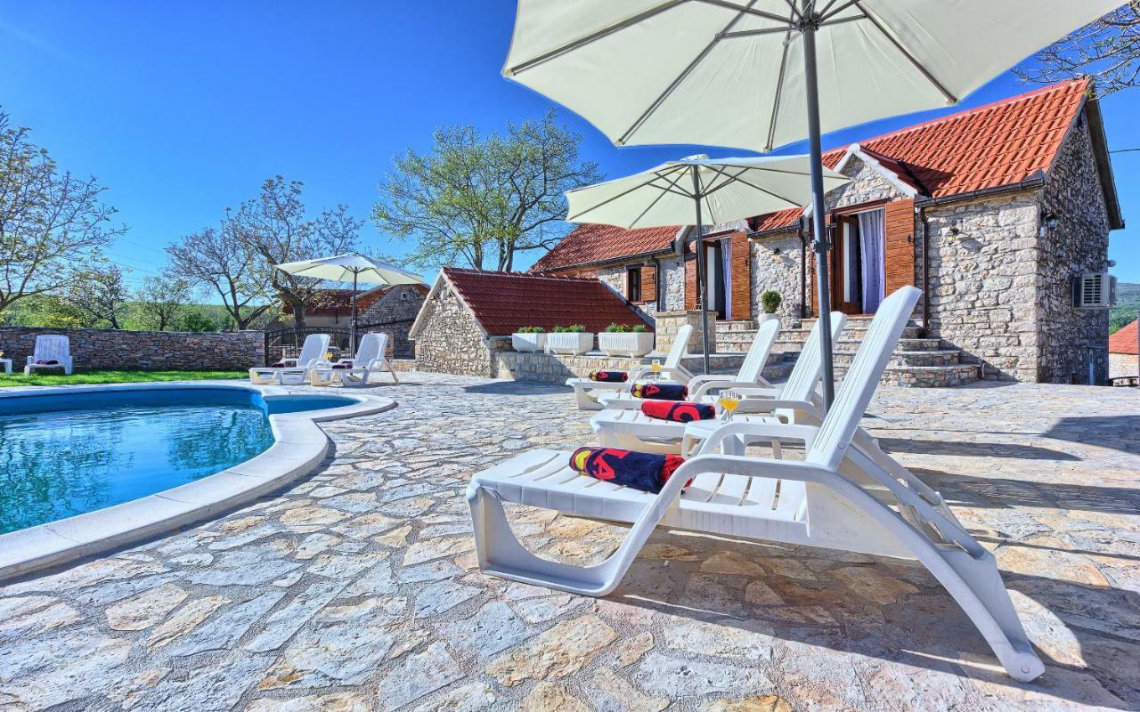 Dalmatia Stone House - Heated Pool Pensionat Biorine Eksteriør billede