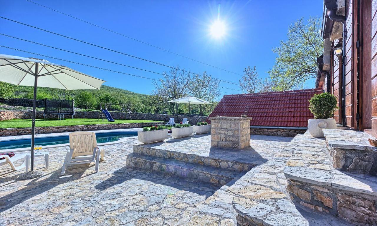 Dalmatia Stone House - Heated Pool Pensionat Biorine Eksteriør billede